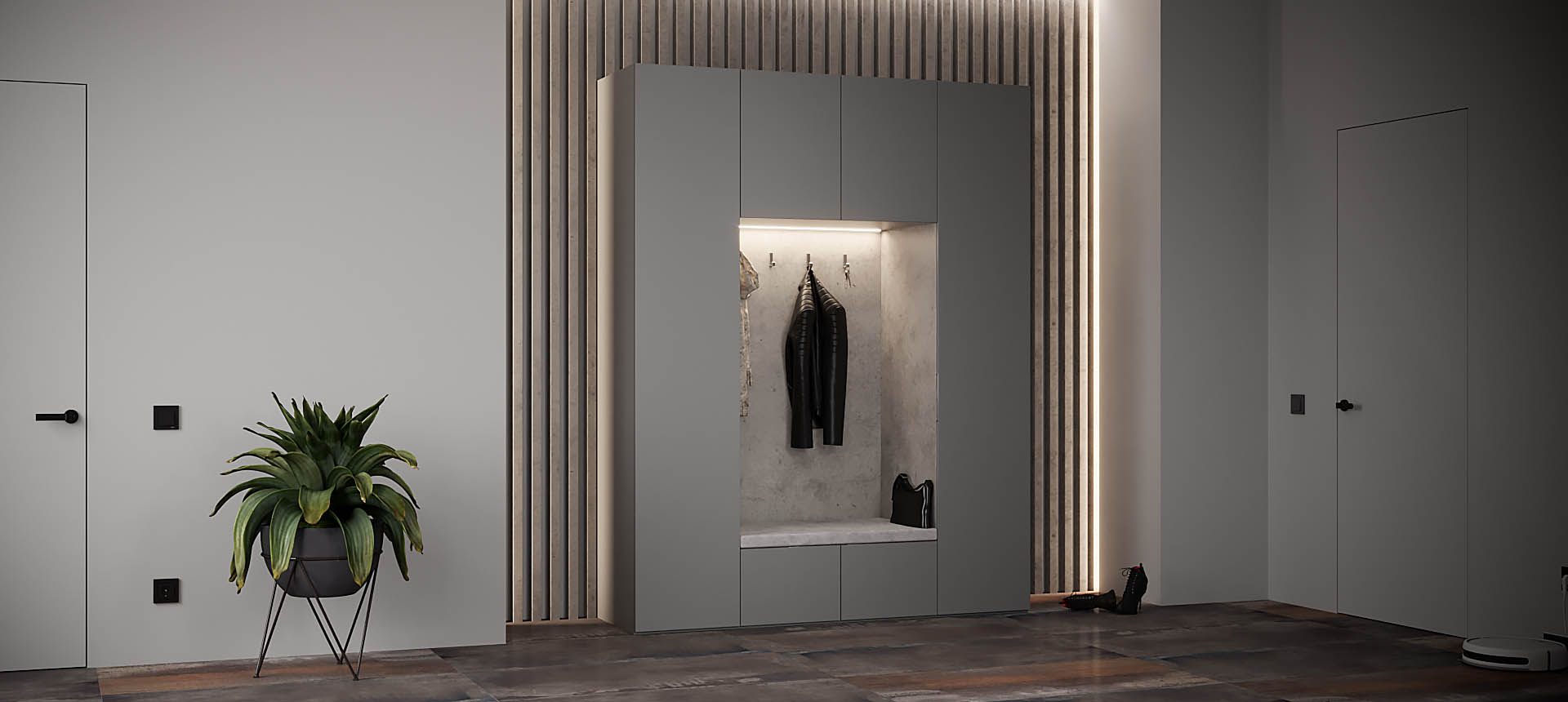 Холодный жемчуг / Бетон&nbsp;Чикаго&nbsp;светло-серый&nbsp;