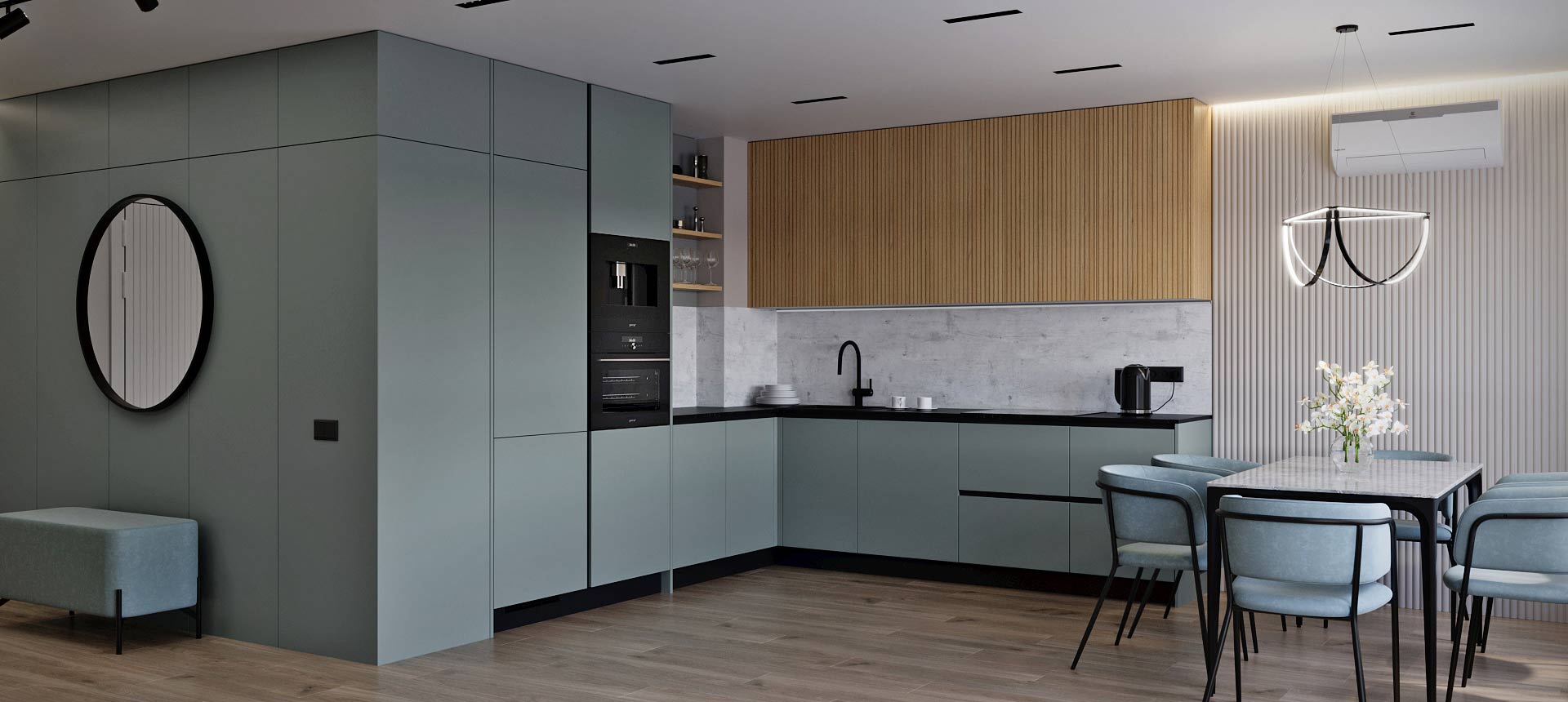 Зелёный фьорд / Дуб&nbsp;Винченца&nbsp;