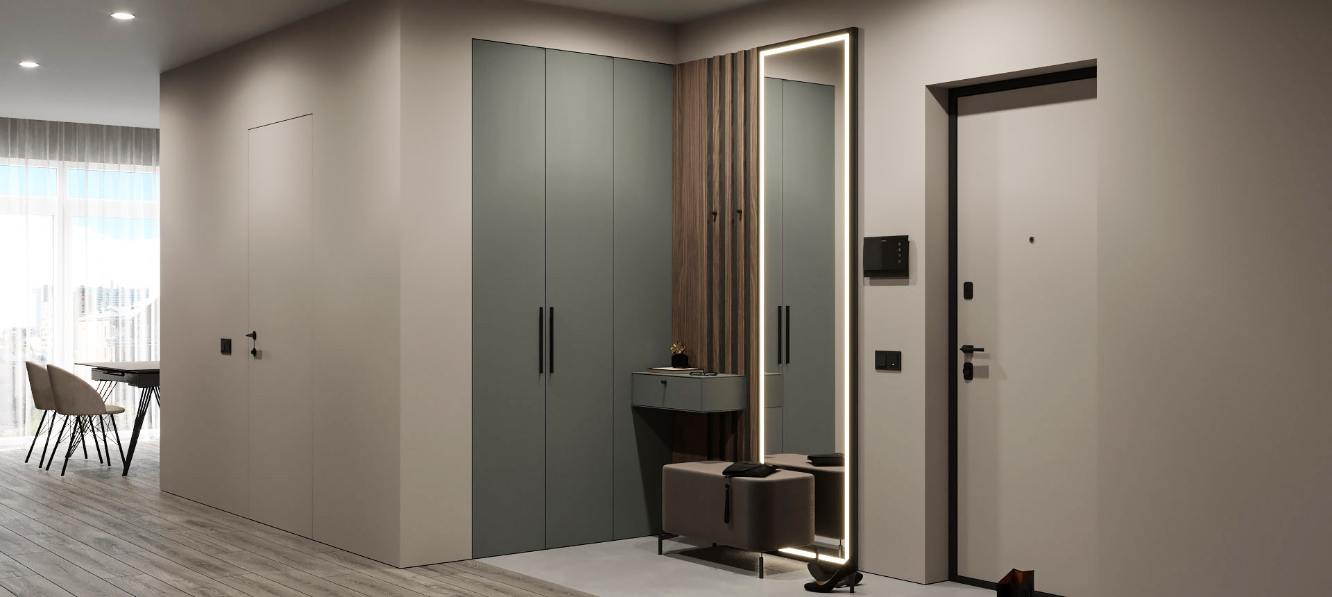 Сумрачный нефрит матовый / Орех&nbsp;Линкольн&nbsp;