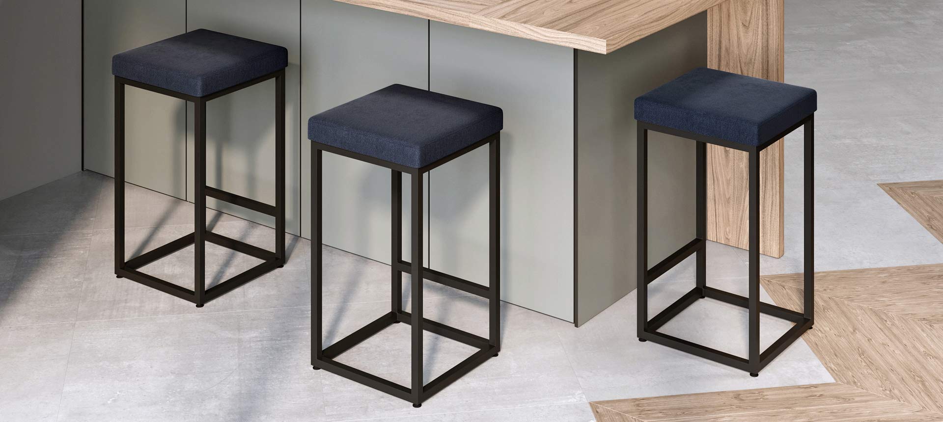 велюр Verona цвет Denim Blue