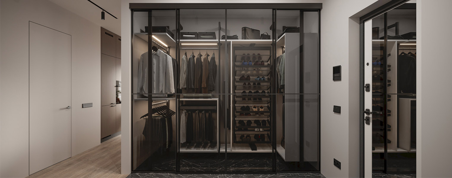 Гардеробная комната 19 - фото No 1