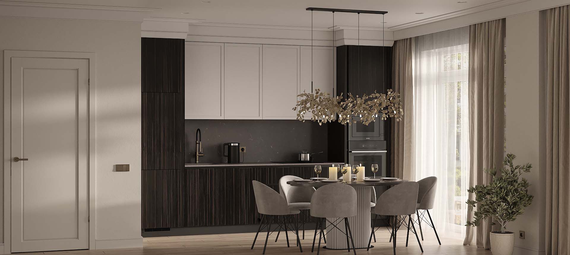 Эбен черный / эмаль&nbsp;цвет&nbsp;NCS&nbsp;S&nbsp;1002-R50B&nbsp;