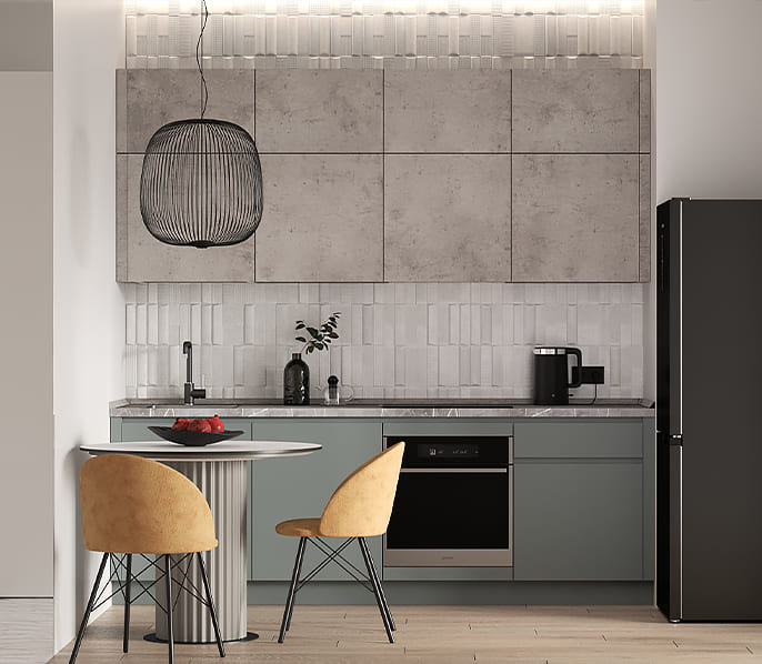 Кухня Фабио Комфорт сет 18 (2.5 м, прямая)