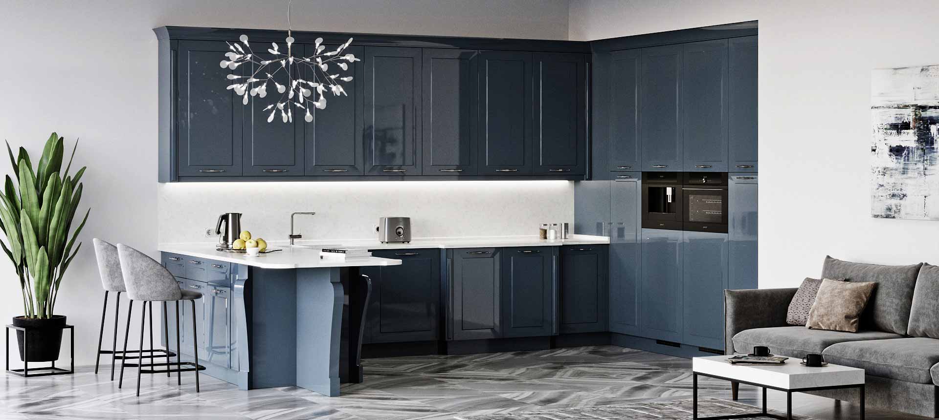 эмаль глянец цвет NCS S 6010-R90B