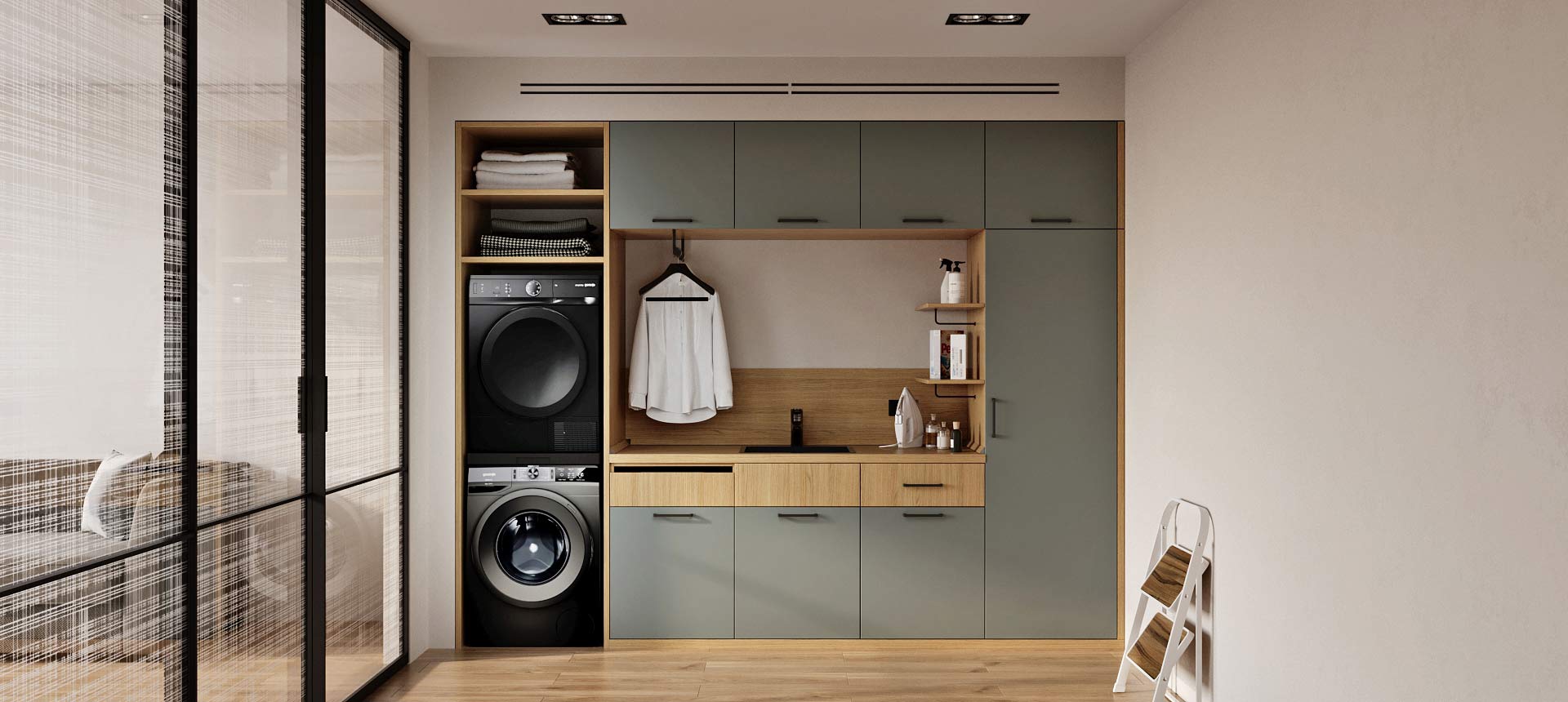 Лунный топаз матовый / Дуб&nbsp;Винченца&nbsp;