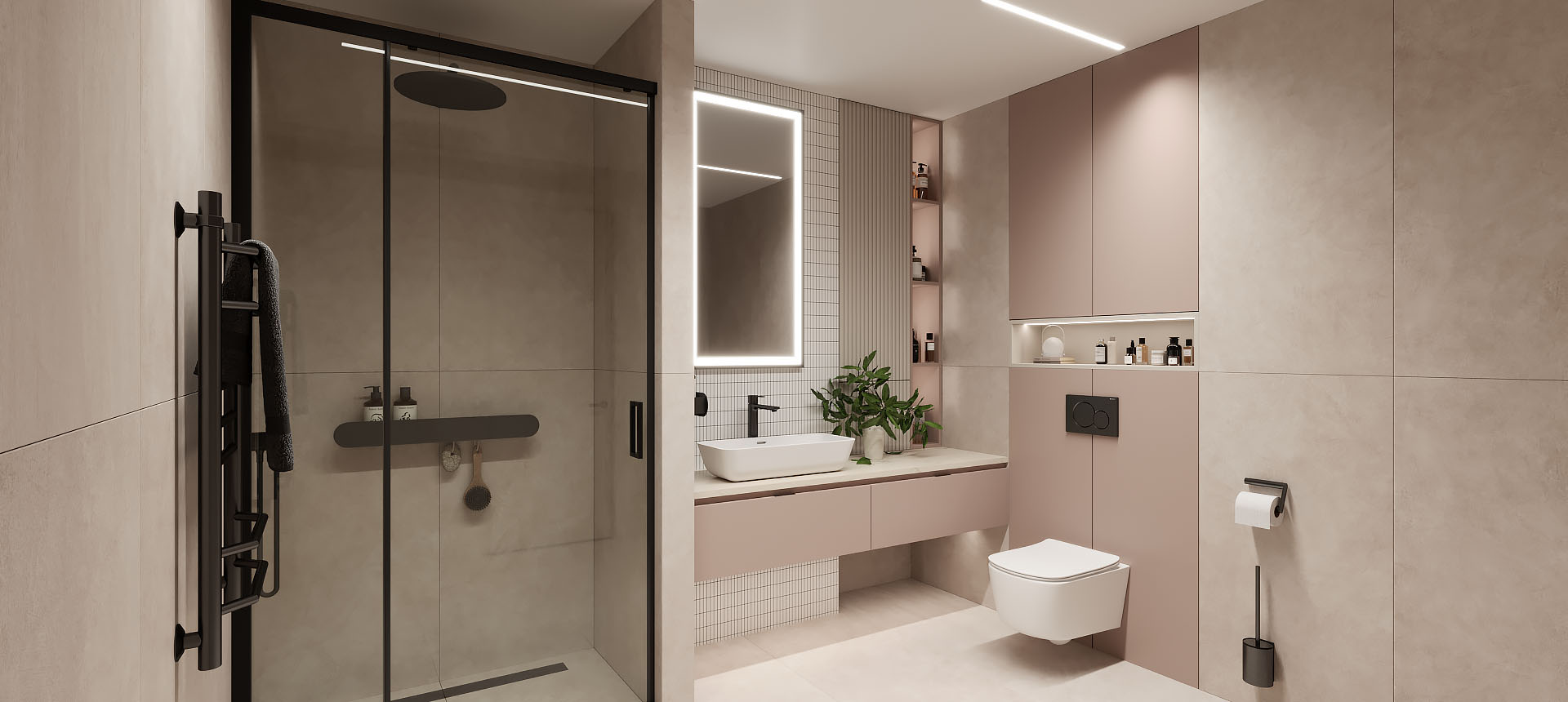 Розовый кварц матовый / эмаль&nbsp;цвет&nbsp;NCS&nbsp;S&nbsp;2002-Y50R&nbsp;