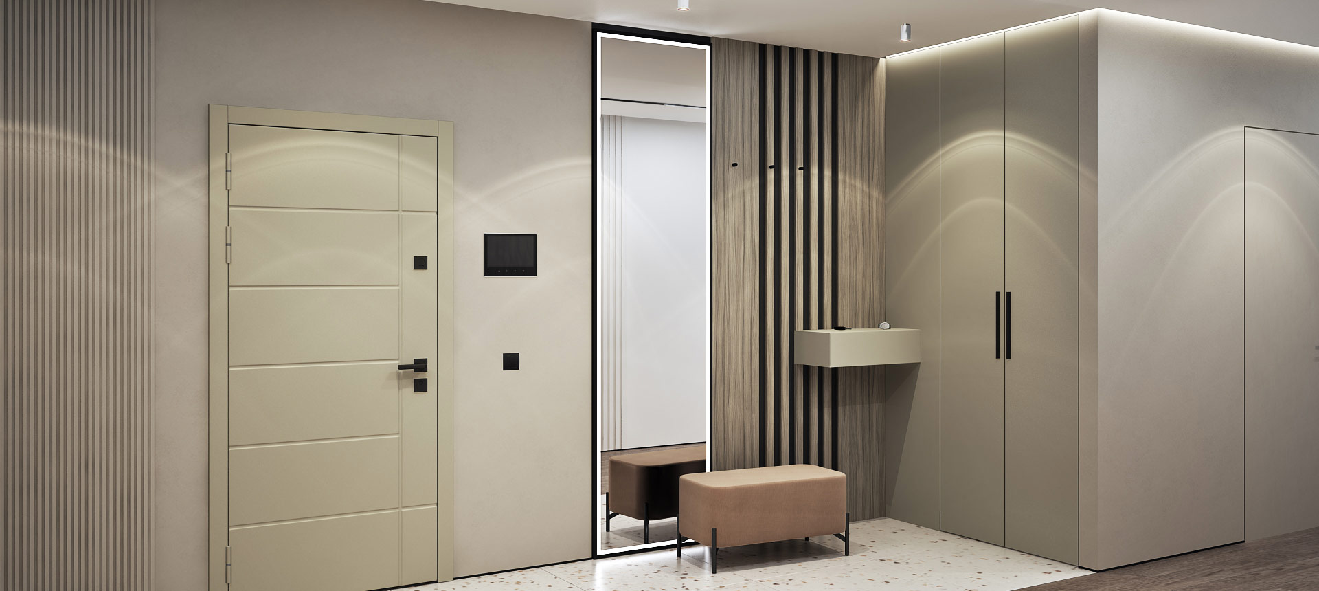 Пепельный Аметист матовый / Древесина&nbsp;Шорвуд&nbsp;