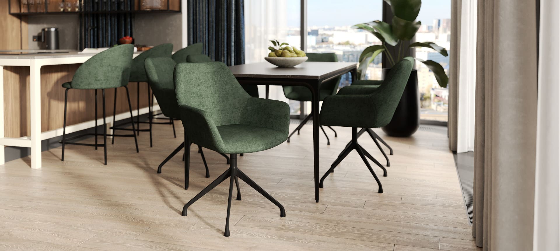 шенилл NIAGARA цвет Green