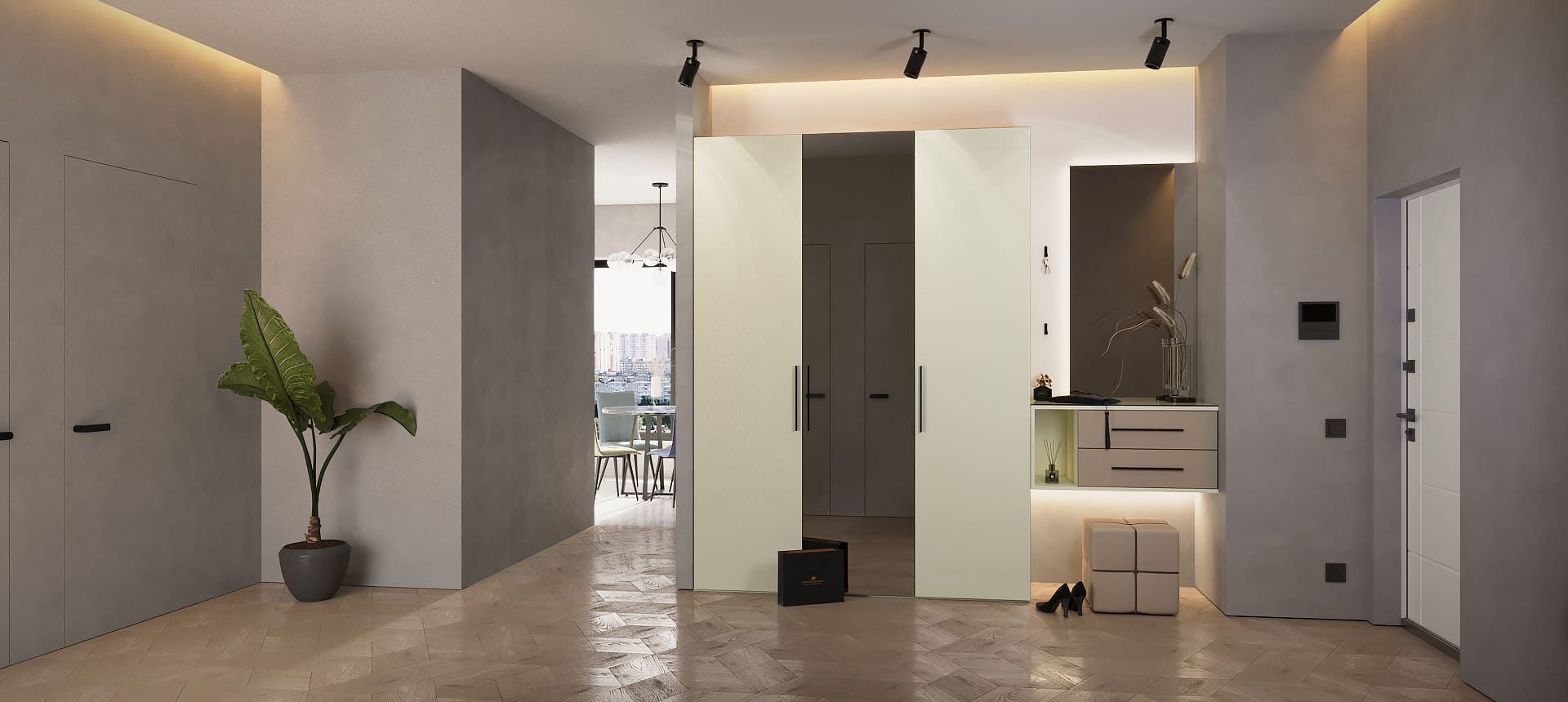 стекло Lacobel цвет RAL 1013 / Кашемир&nbsp;