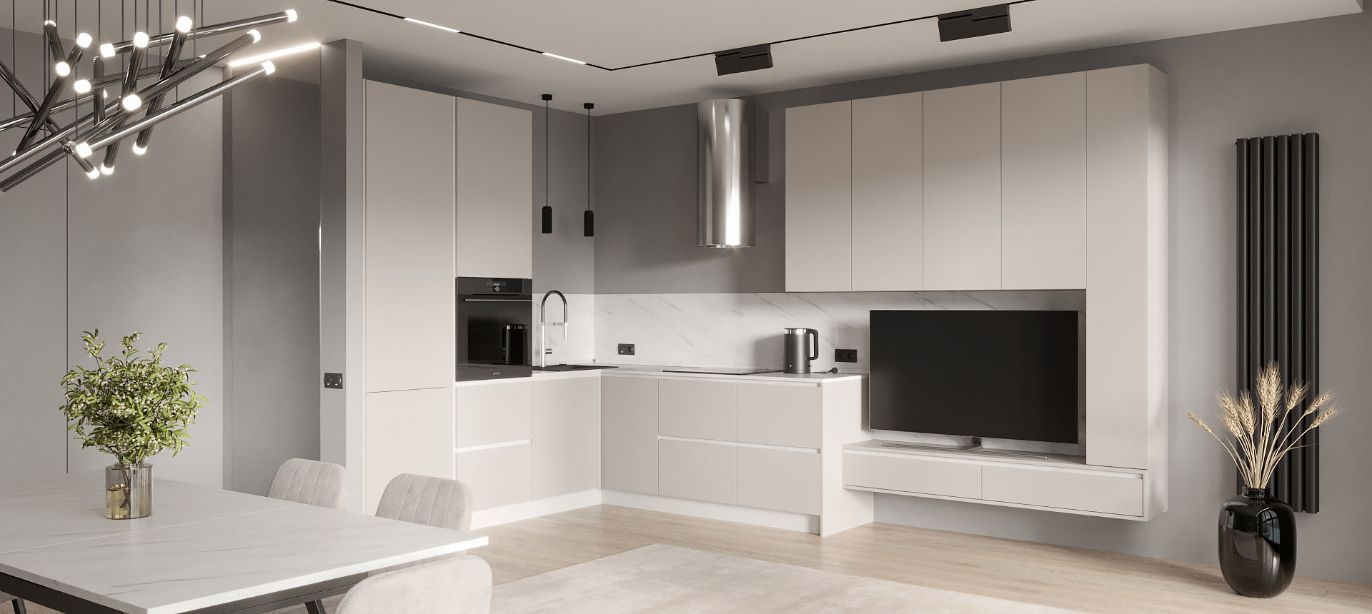 Кашемир серый