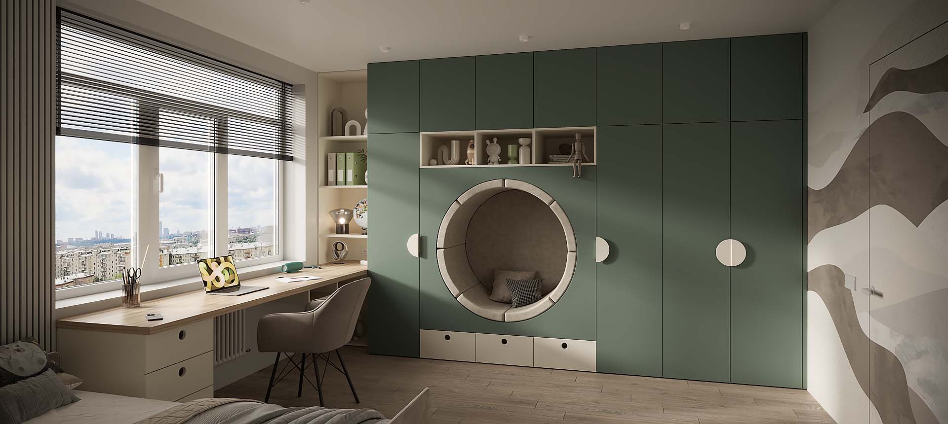 Сумрачный нефрит матовый / Светло-серый&nbsp;