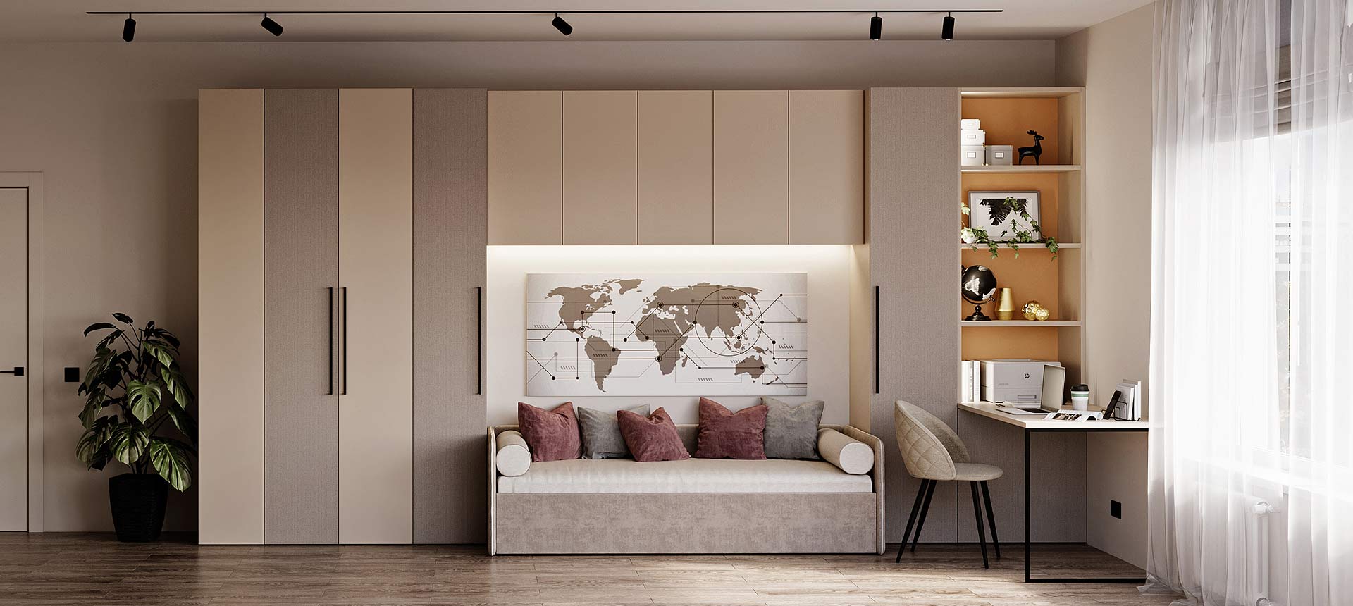 Тёмно-серый