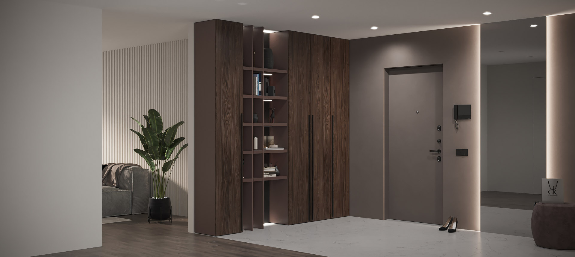 Дуб Кассела каштановый / Трюфель&nbsp;Коричневый&nbsp;