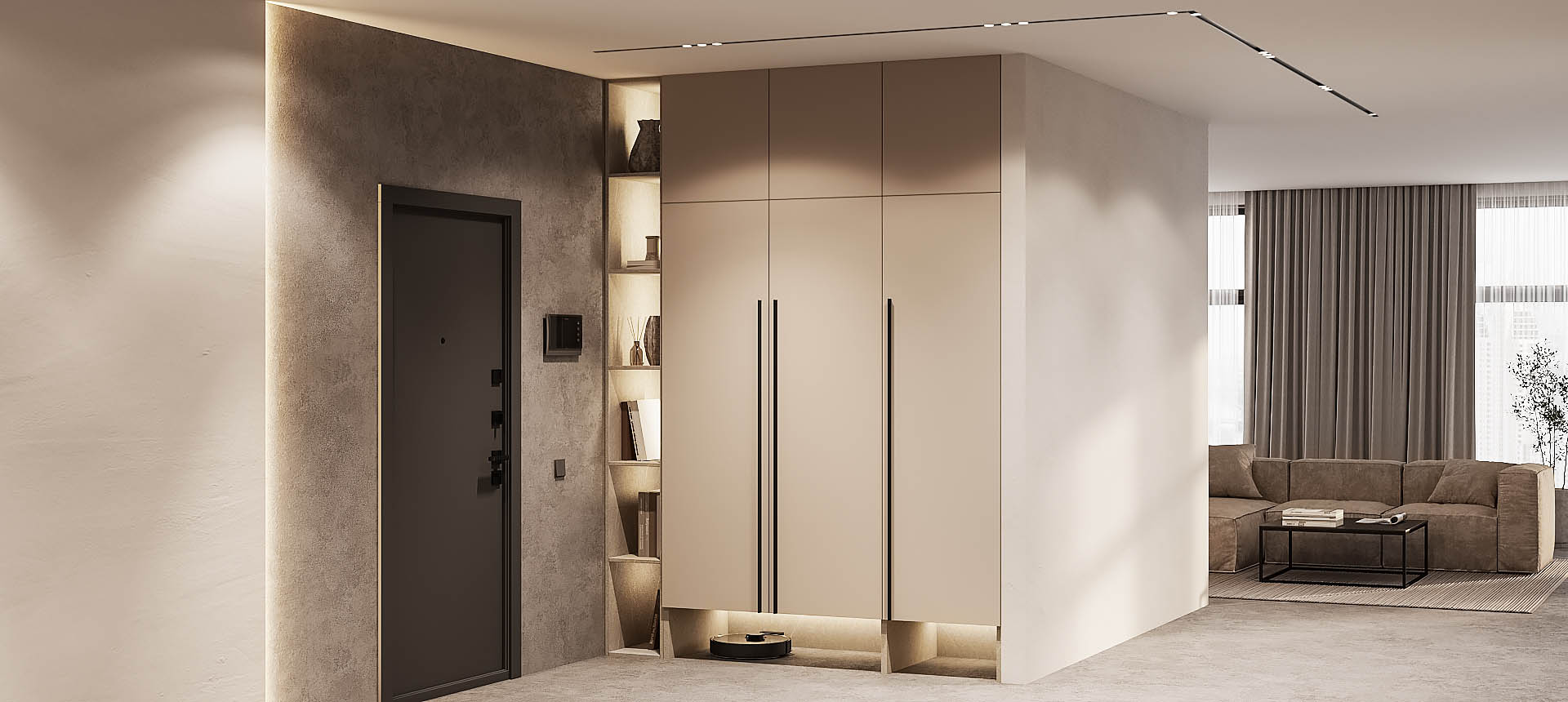 Белый Фарфоровый Оникс / Конкрета&nbsp;