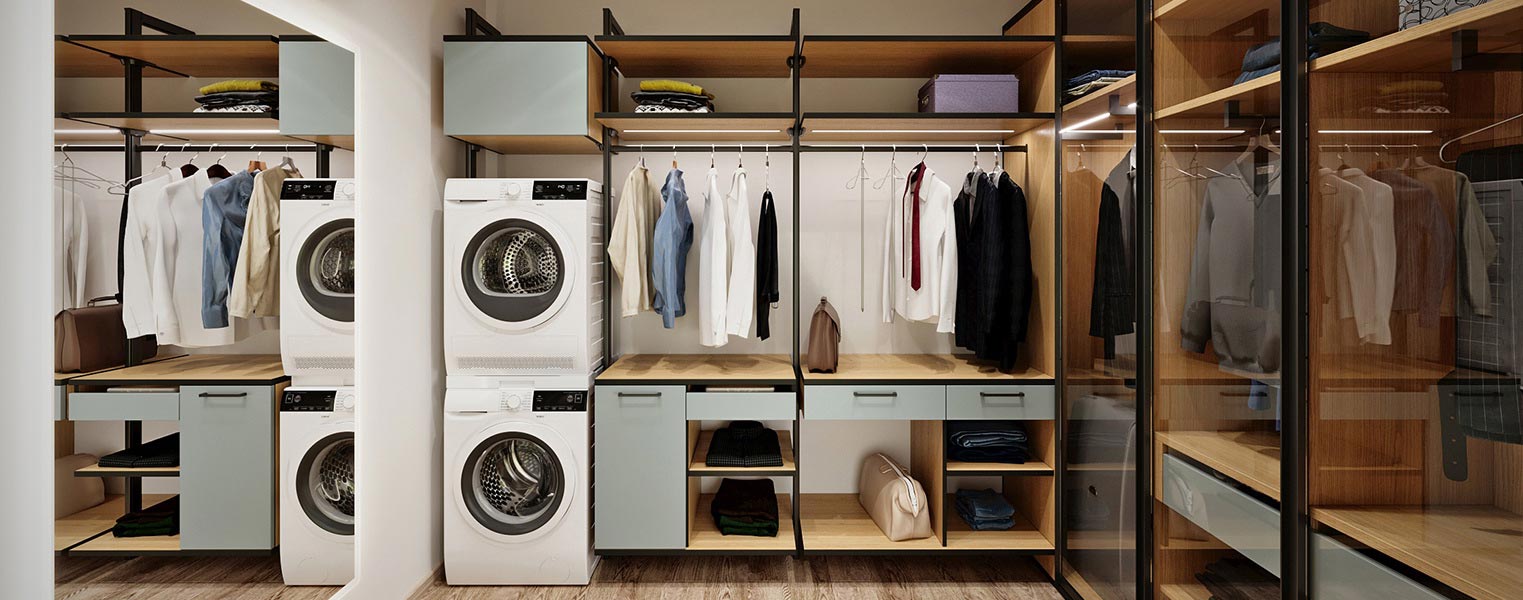 Прачечная в гардеробной 2 - фото No 3