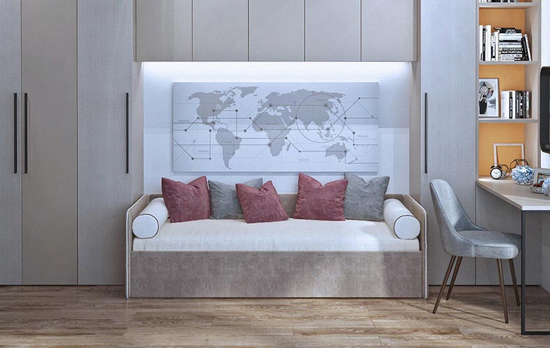 Диван Мичела бе...