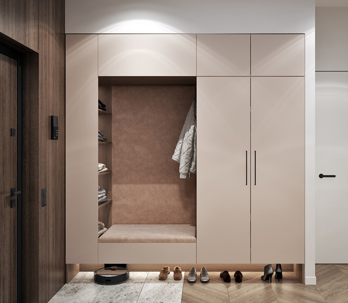 Мебель для прихожей на заказ — Прихожая 21