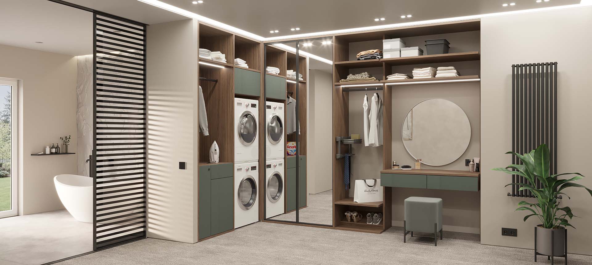 Сумрачный нефрит матовый / Орех&nbsp;Линкольн&nbsp;