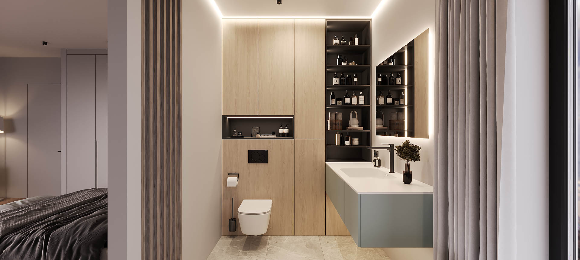 Дуб Винченца / Лунный&nbsp;топаз&nbsp;матовый&nbsp;