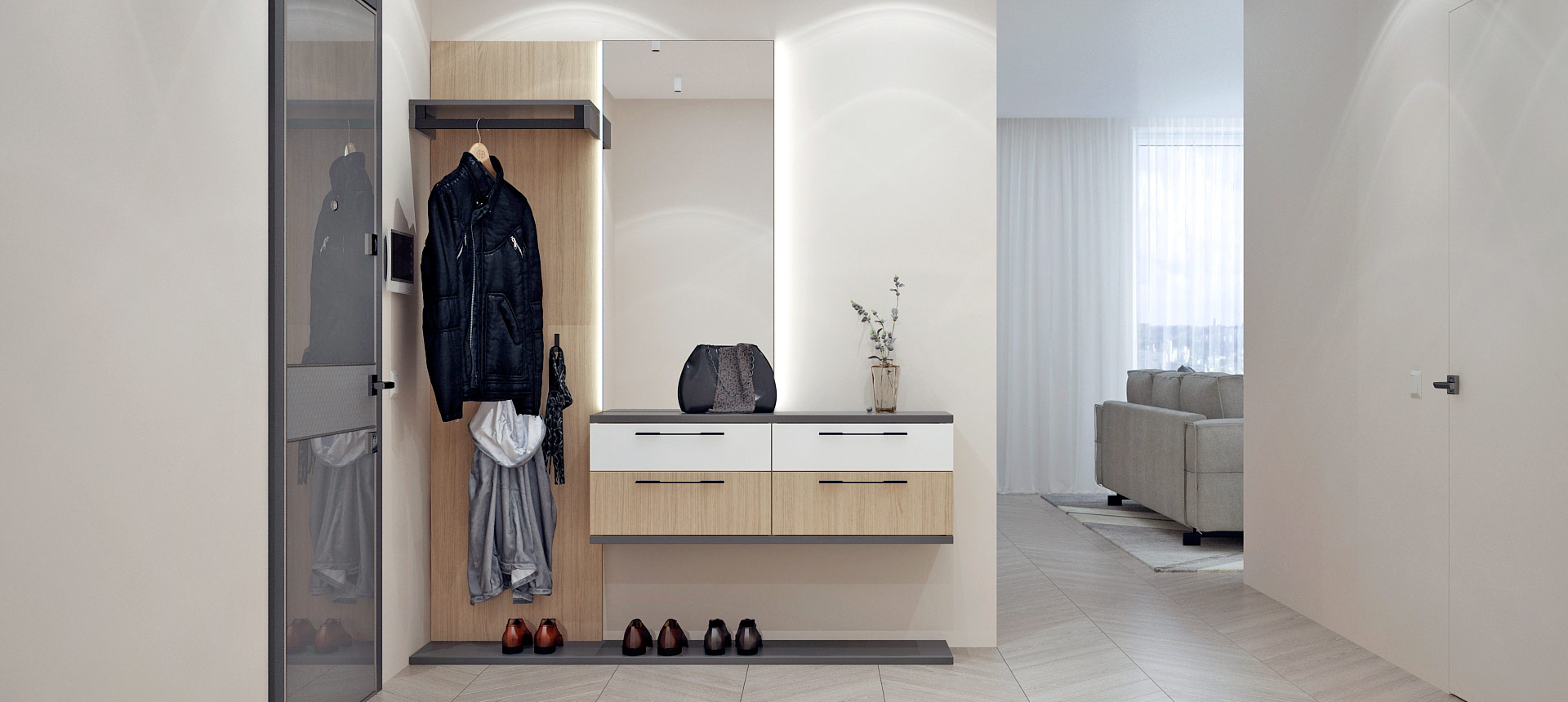 Дуб Винченца / Белый&nbsp;