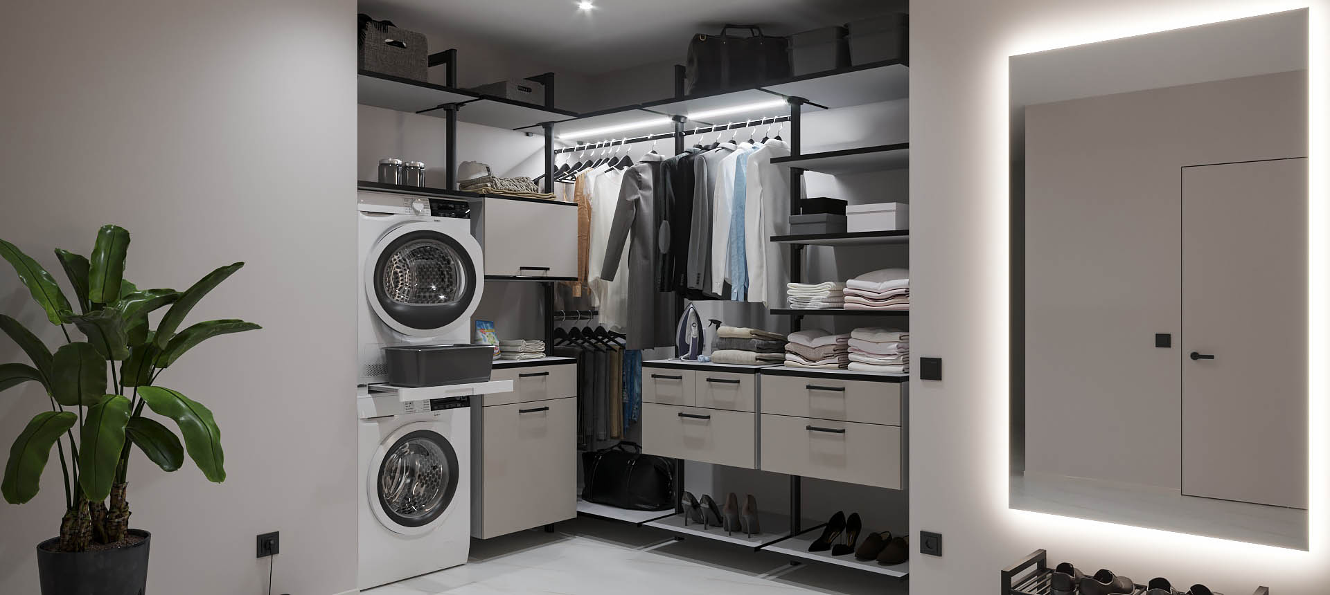 Кашемир серый