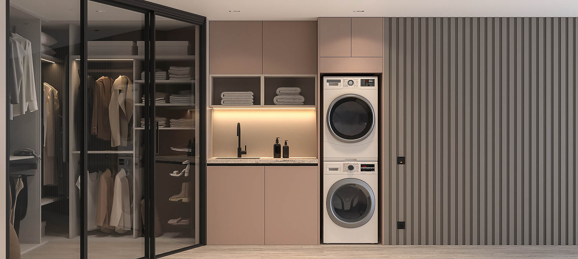 Розовый кварц матовый / Фарфоровый&nbsp;Оникс&nbsp;