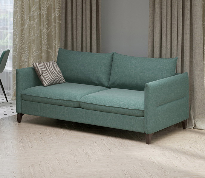 Прямой диван-кровать Нова в кухню-гостиную