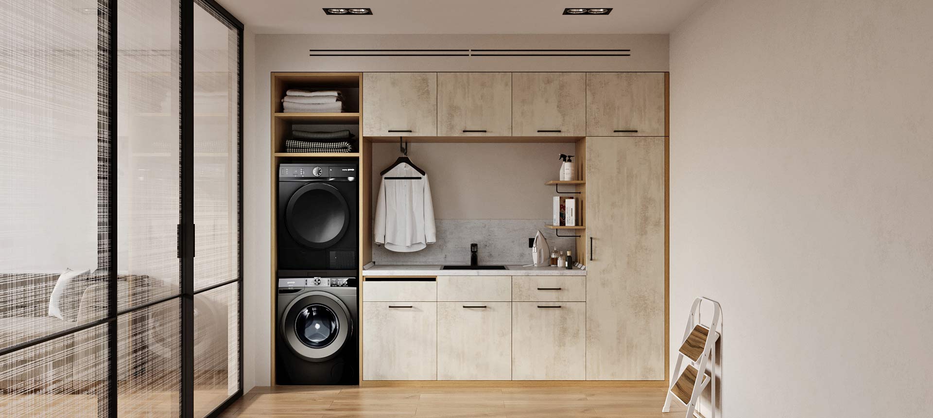 Хромикс белый / Дуб&nbsp;Винченца&nbsp;