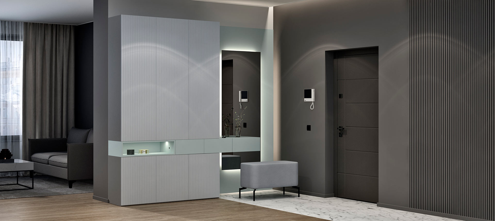 эмаль цвет NCS S 2020-R80B / Зелёный&nbsp;Фьорд&nbsp;