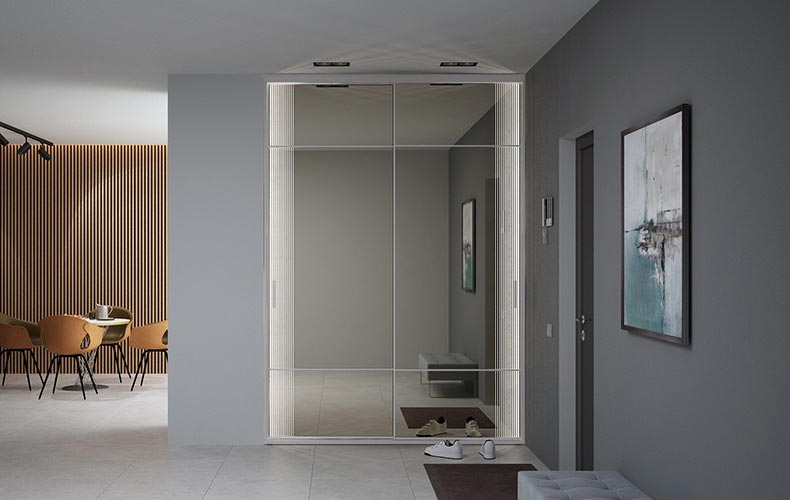 Шкаф-купе с зер...