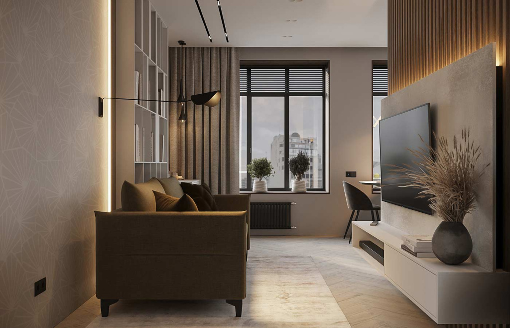 Дизайн «под ключ» для студии 32 м² в ЖК «Измайловский лес» - фото №21