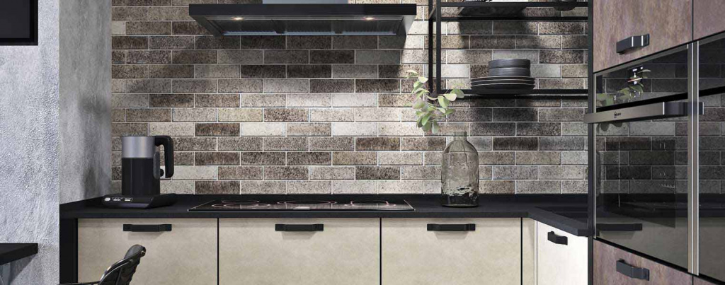 Кухни в стиле лофт: 100 фото дизайна интерьера - фото №61