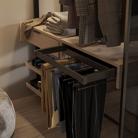 Гардеробная комната 15 - детальное фото № 3