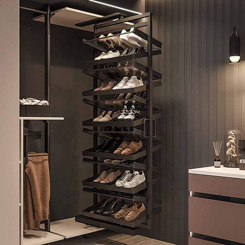 Гардеробная комната 13 - детальное фото № 2