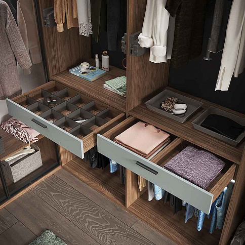 Гардеробная комната 9 - детальное фото № 6