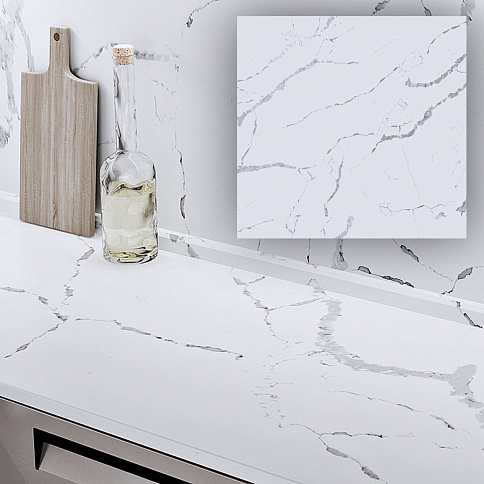 Столешницы из кварцевого агломерата - детальное фото № 14