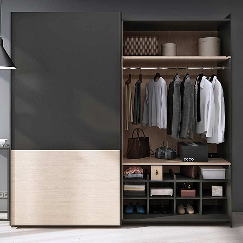 Шкаф-купе с двумя створками в спальню - детальное фото № 2