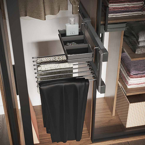 Гардеробная комната 9 - детальное фото № 7