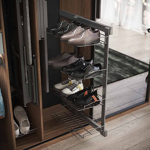 Гардеробная комната 9 - детальное фото № 1