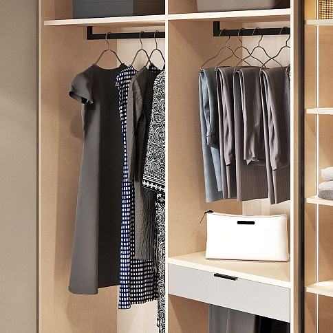 Гардеробная комната 18 - детальное фото № 3