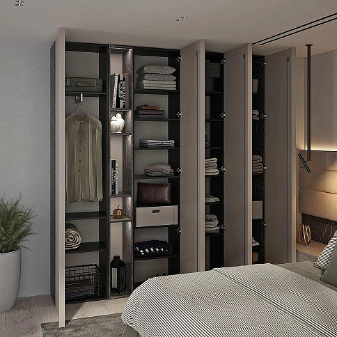 Шкаф распашной на балкон - детальное фото № 2