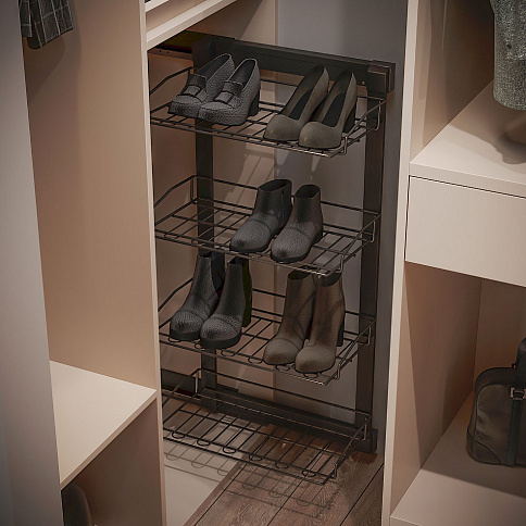 Гардеробная комната 17 - детальное фото № 3