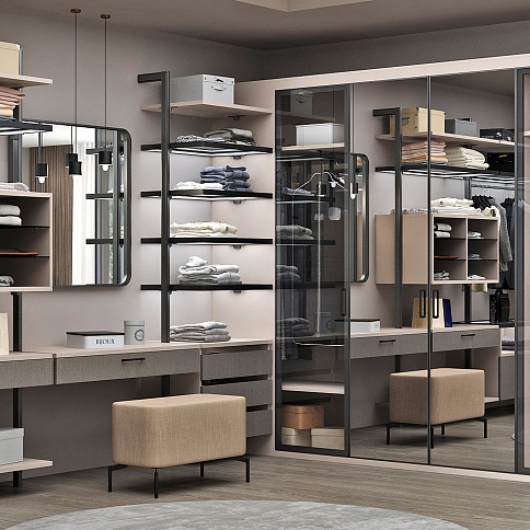 Гардеробная комната 11 - детальное фото № 3