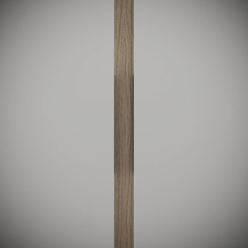 Белый шкаф на балкон со стеллажом - детальное фото № 2