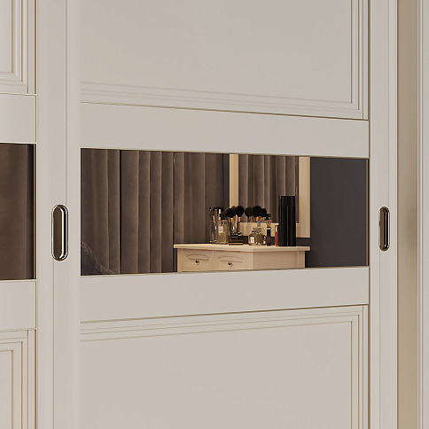 Шкаф-купе классический в спальню - детальное фото № 2