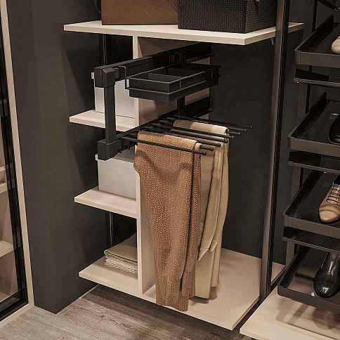 Гардеробная комната 13 - детальное фото № 6