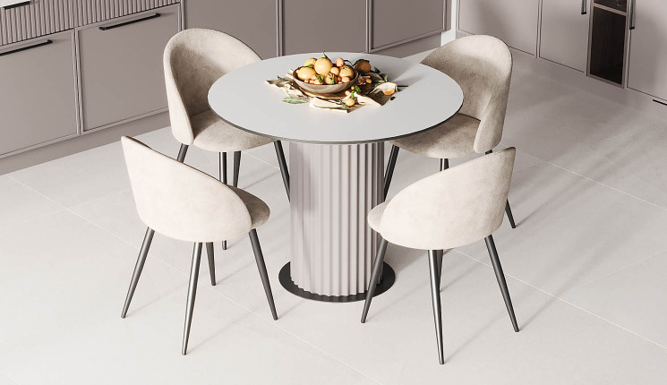 Кухонный стол Руже круглый