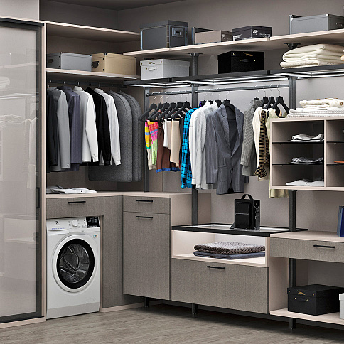 Гардеробная комната 11 - детальное фото № 4