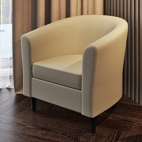 Кресло Маргарита в коже - детальное фото № 1