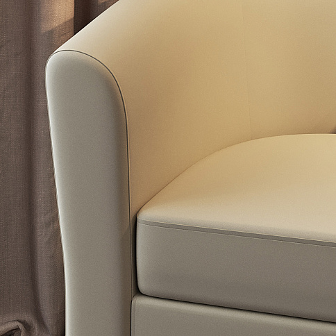 Кресло Маргарита в коже - детальное фото № 2